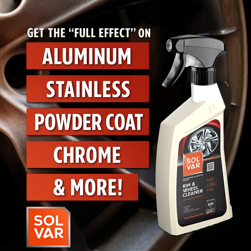 سولفار منظف عجلات بتأثير كامل من سولفار سعة 600 مل