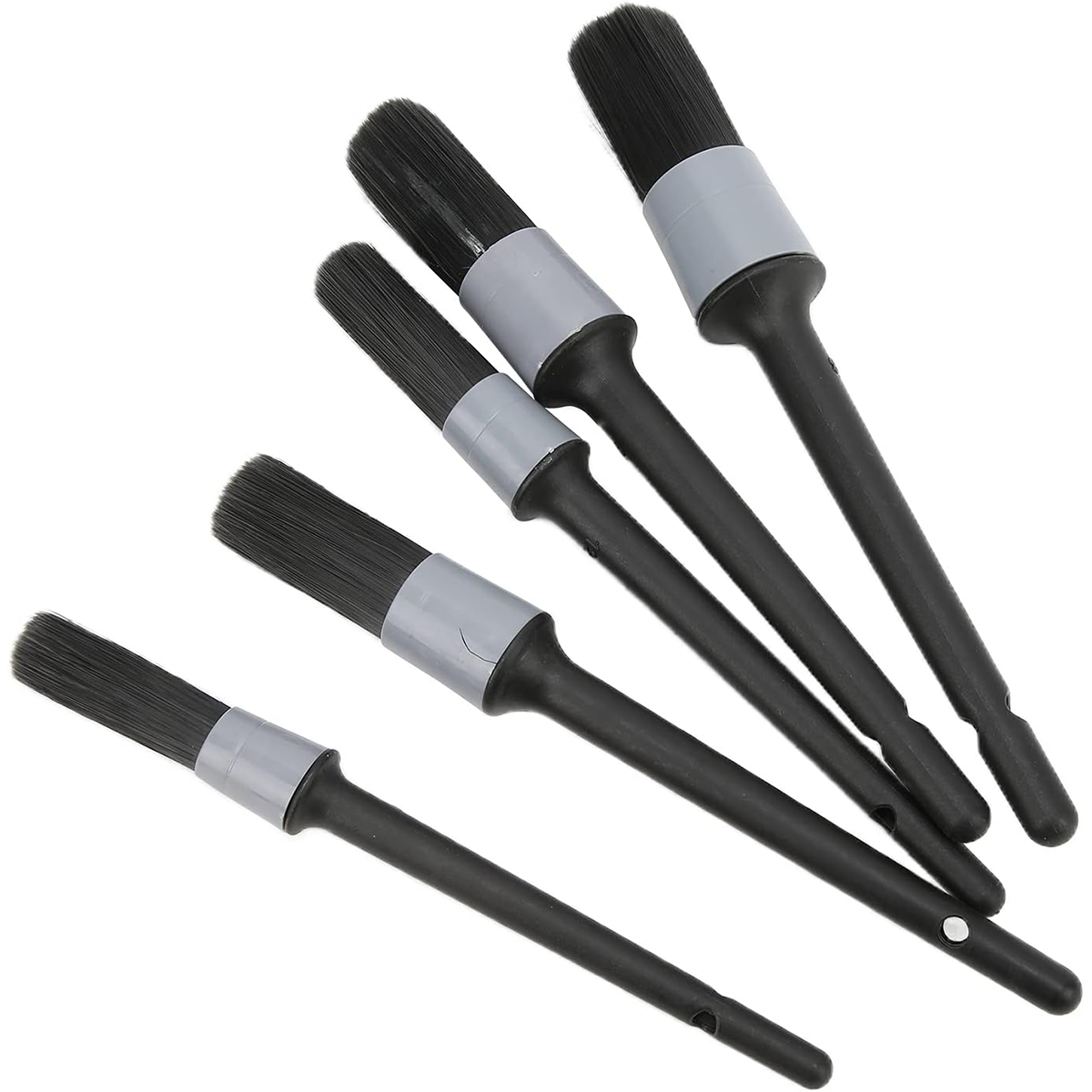 مجموعة فرش تفصيل السيارات المتكاملة 5 في 1 - متعددة الاستخدامات