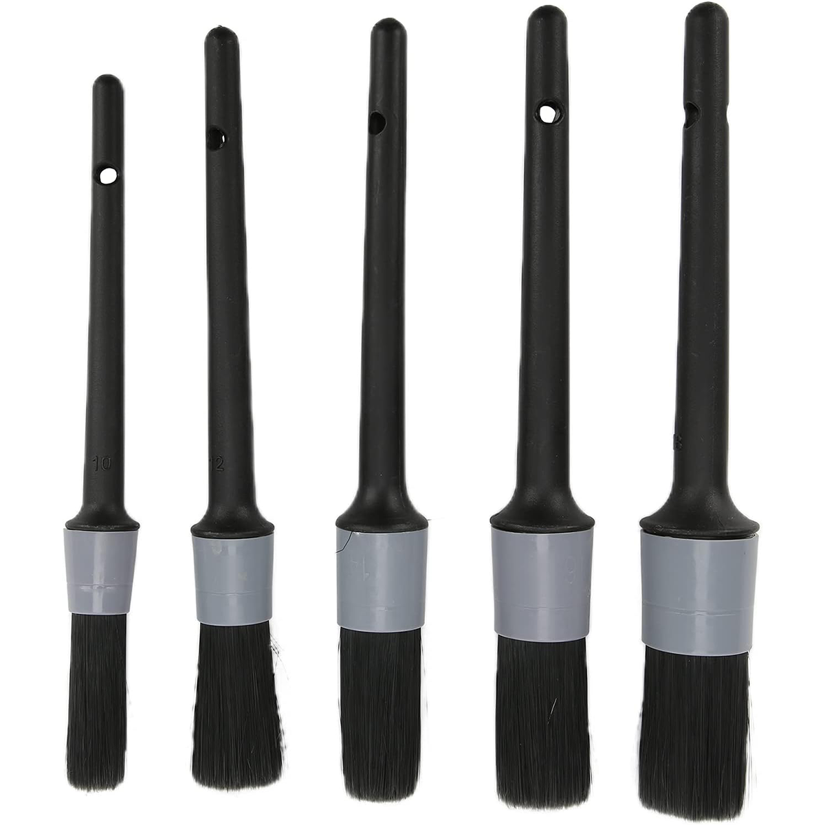 مجموعة فرش تفصيل السيارات المتكاملة 5 في 1 - متعددة الاستخدامات