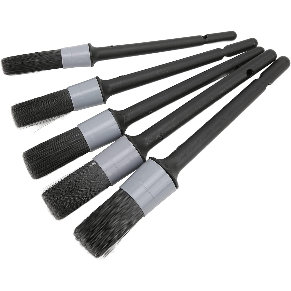 مجموعة فرش تفصيل السيارات المتكاملة 5 في 1 - متعددة الاستخدامات