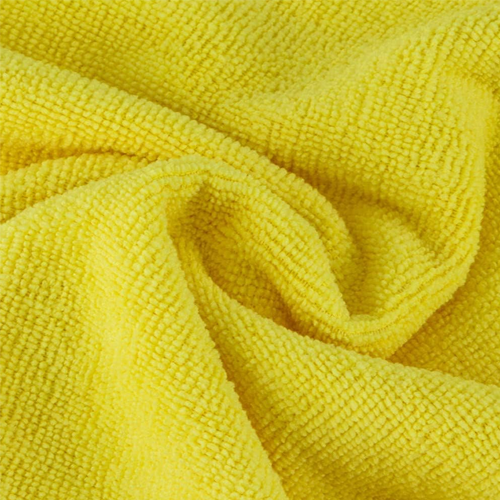 فوطة ميكروفايبر متعددة الاستخدامات بدون حواف - 40×40 سم (لون أصفر)