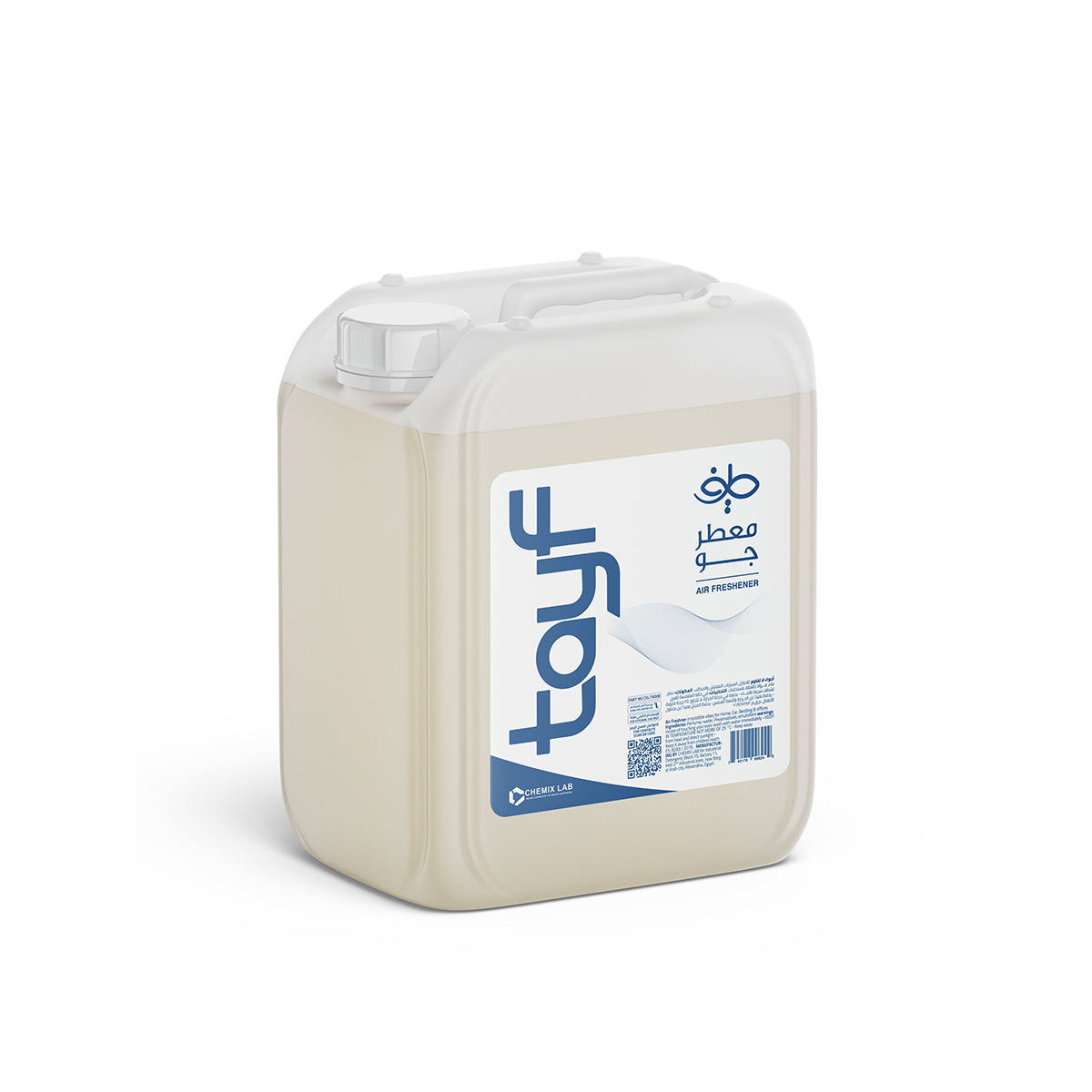 معطر جو طيف - الفانيليا (الأبيض) - 400 مل بخاخ و 5 لتر جركن