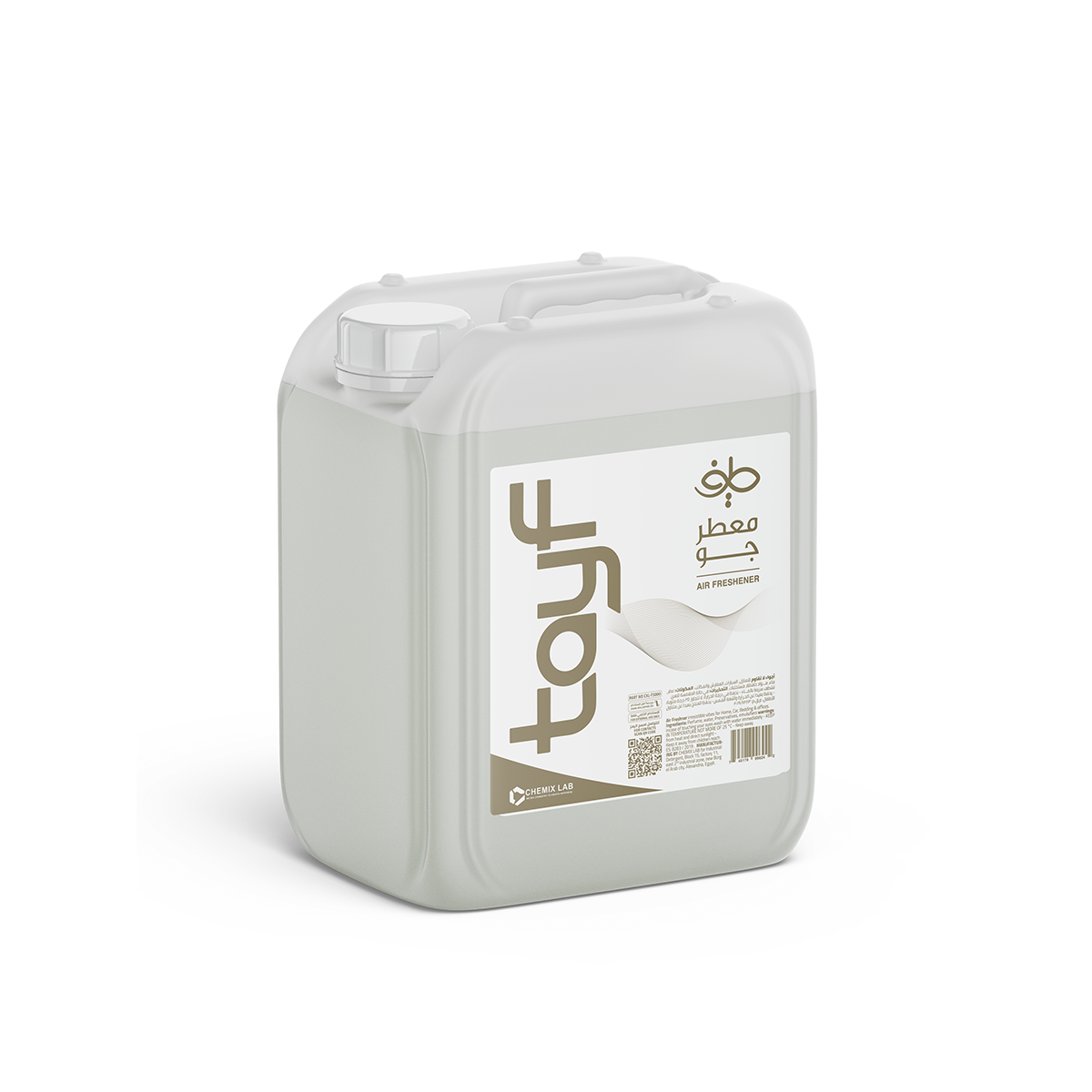 معطر جو طيف - العود (الذهبي) - 400 مل بخاخ و 5 لتر جركن